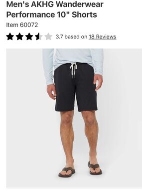 Duluth Trading Co Men's AKHG Wanderwear Performance 10" Shorts in 📣📣olive green📣